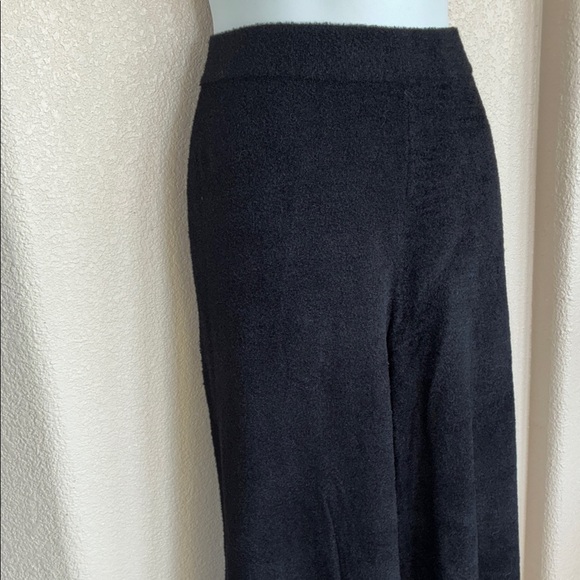 ENCORE by IDINA MENZEL Women's Plush Black Wide-Leg Pants, Elastic Waist. L - Picture 3 of 12
